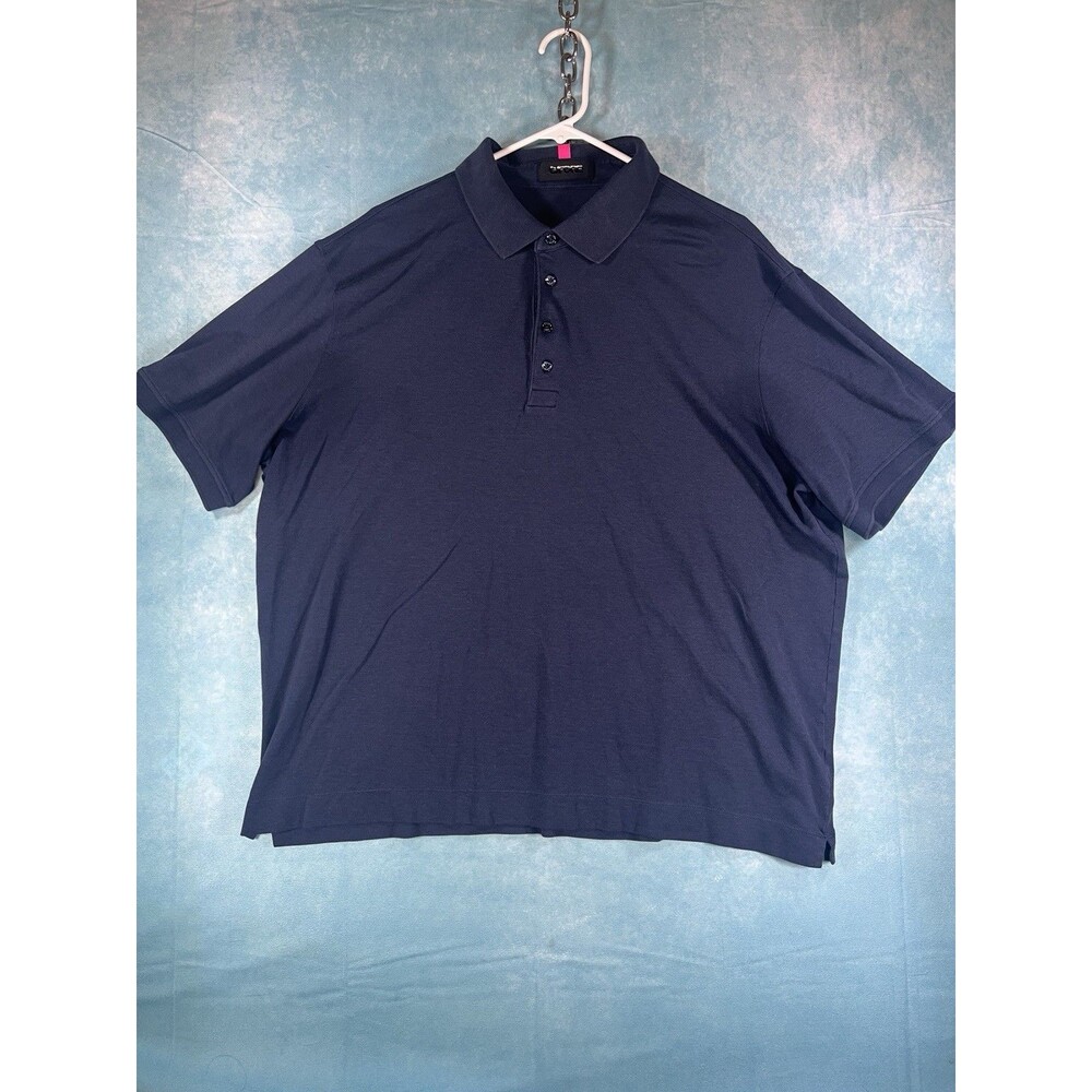 Y2K GFORCE Men's Polo Shirt Short Sleeve Collared XXL 100% Cotton